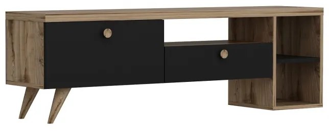 Comoda TV Parion Negru-Oak