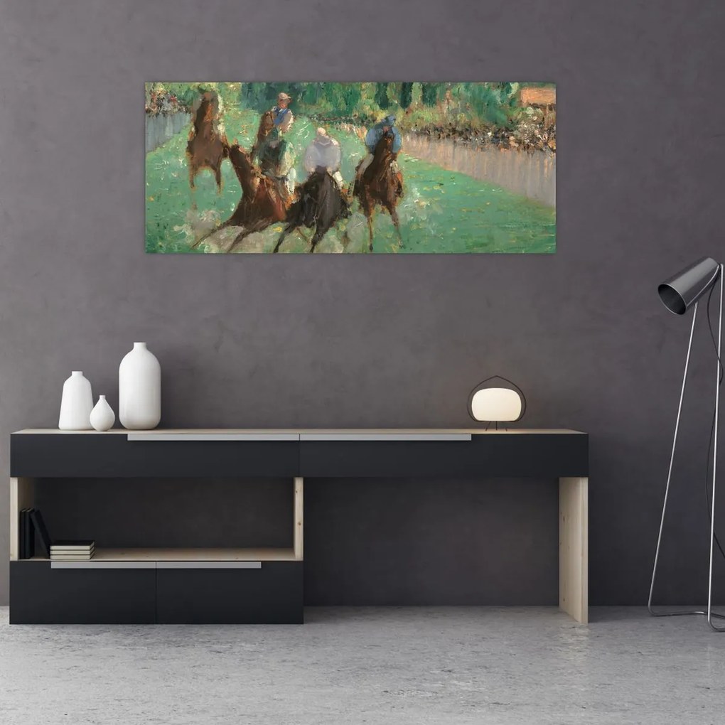 Tablou - Edouard Manet, At the Races, reproducere (120x50 cm)