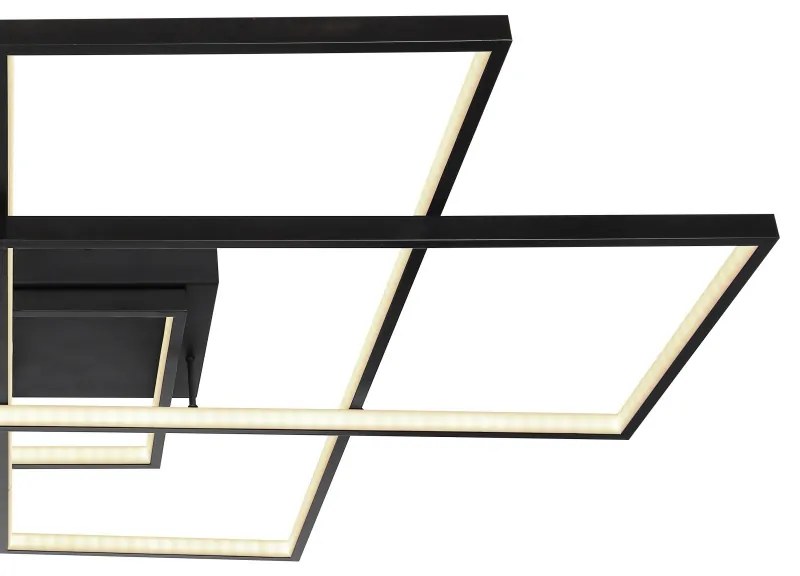 Plafoniera LED dimabila cu telecomanda design modern Gabriel 67227-100B GL