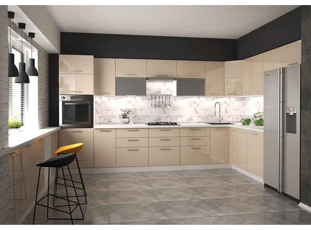 Vento DZ-72/31 partea superioară a dulapului, gri