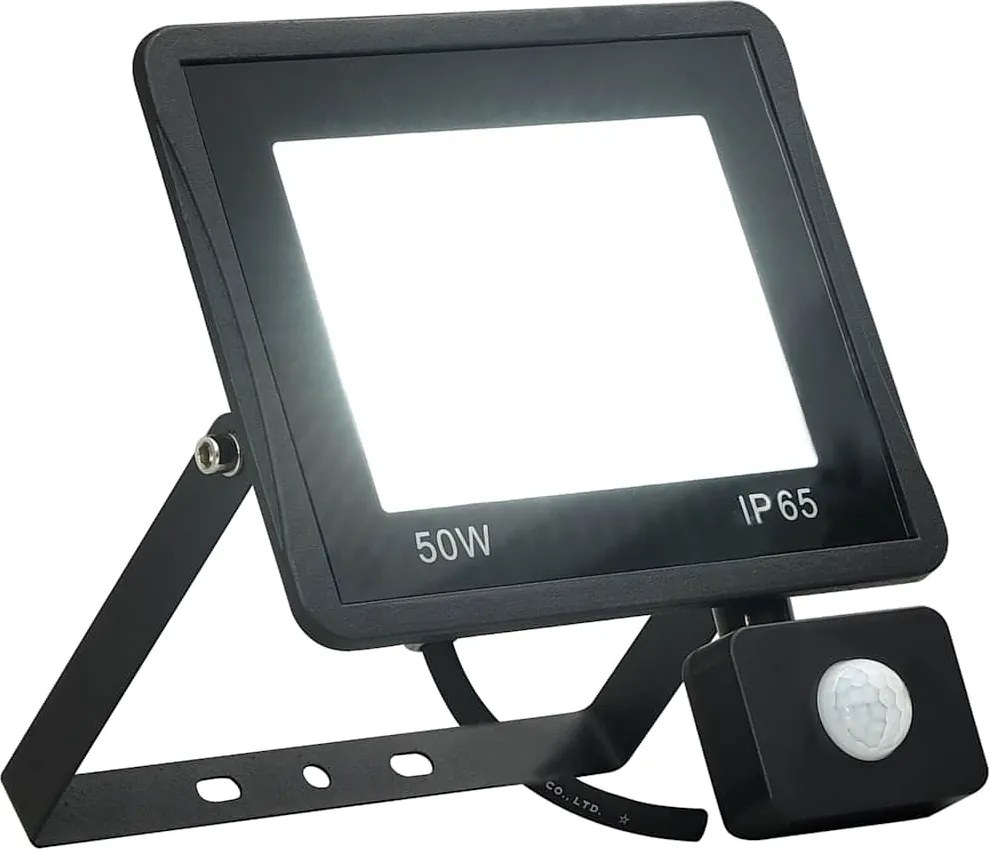 vidaXL Proiector LED cu senzor, 50 W, alb rece