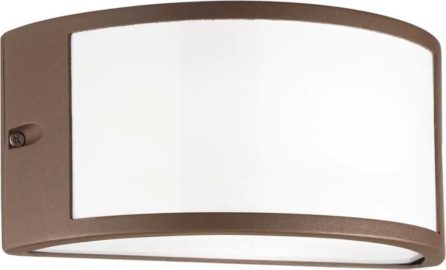 Ideal Lux - Aplică de exterior REX 1xE27/60W/230V IP44 maro