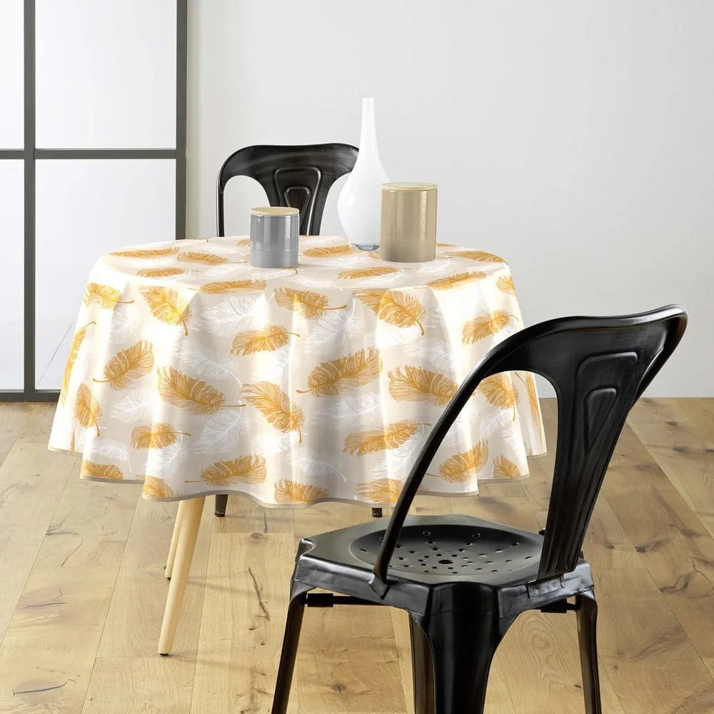 Față de masă lavabilă ø 160 cm Sarina – douceur d'intérieur