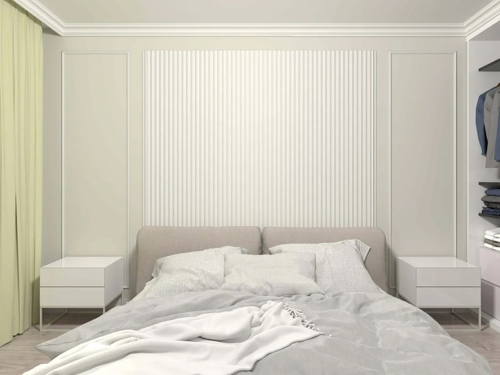 Panou liniar de interior poliuretan RIFLAJ LINEA dimensiuni 240x17.5x2000mm