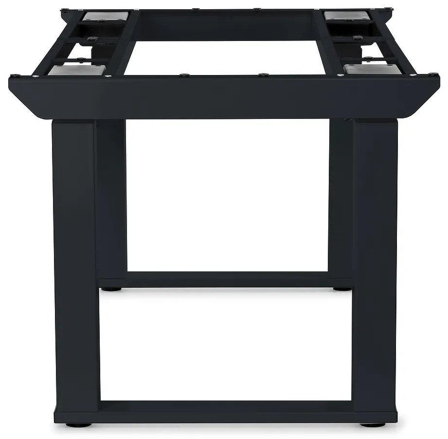 Bază de birou reglabil pe înălțime OfficeTech Strong, negru