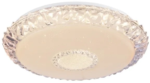 Plafonieră LED dimabilă Globo 48413-40SH EDDIE 40W/230V d. 50 cm Tuya + telecomandă