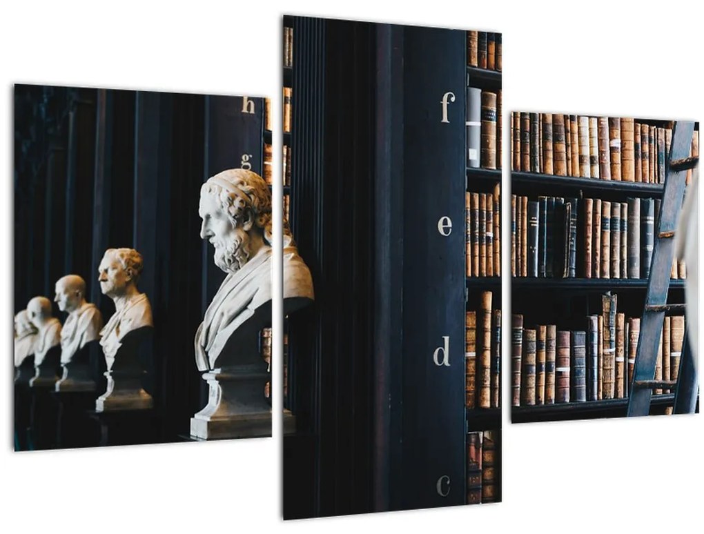 Tablou - La bibliotecă (90x60 cm)