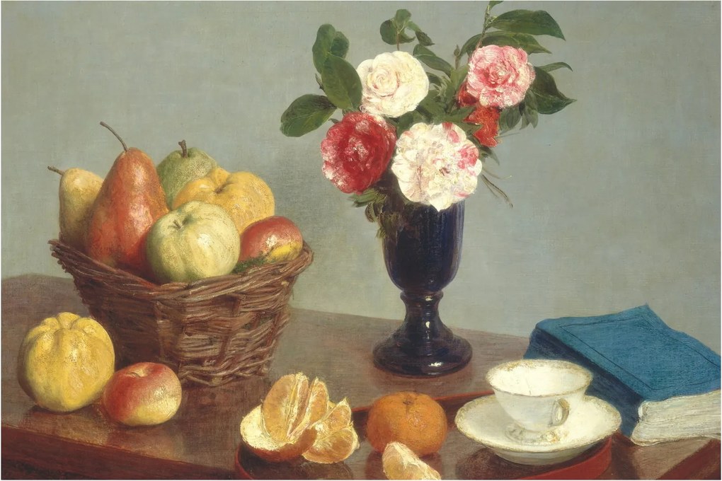 Tablou - Henri Fantin-Latour, Still Life, reproducere (90x60 cm)