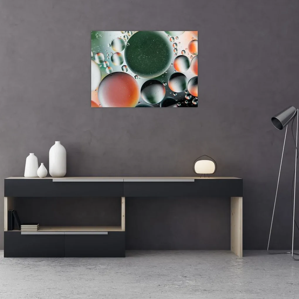 Tablou abstract - buline (70x50 cm), în 40 de alte dimensiuni noi