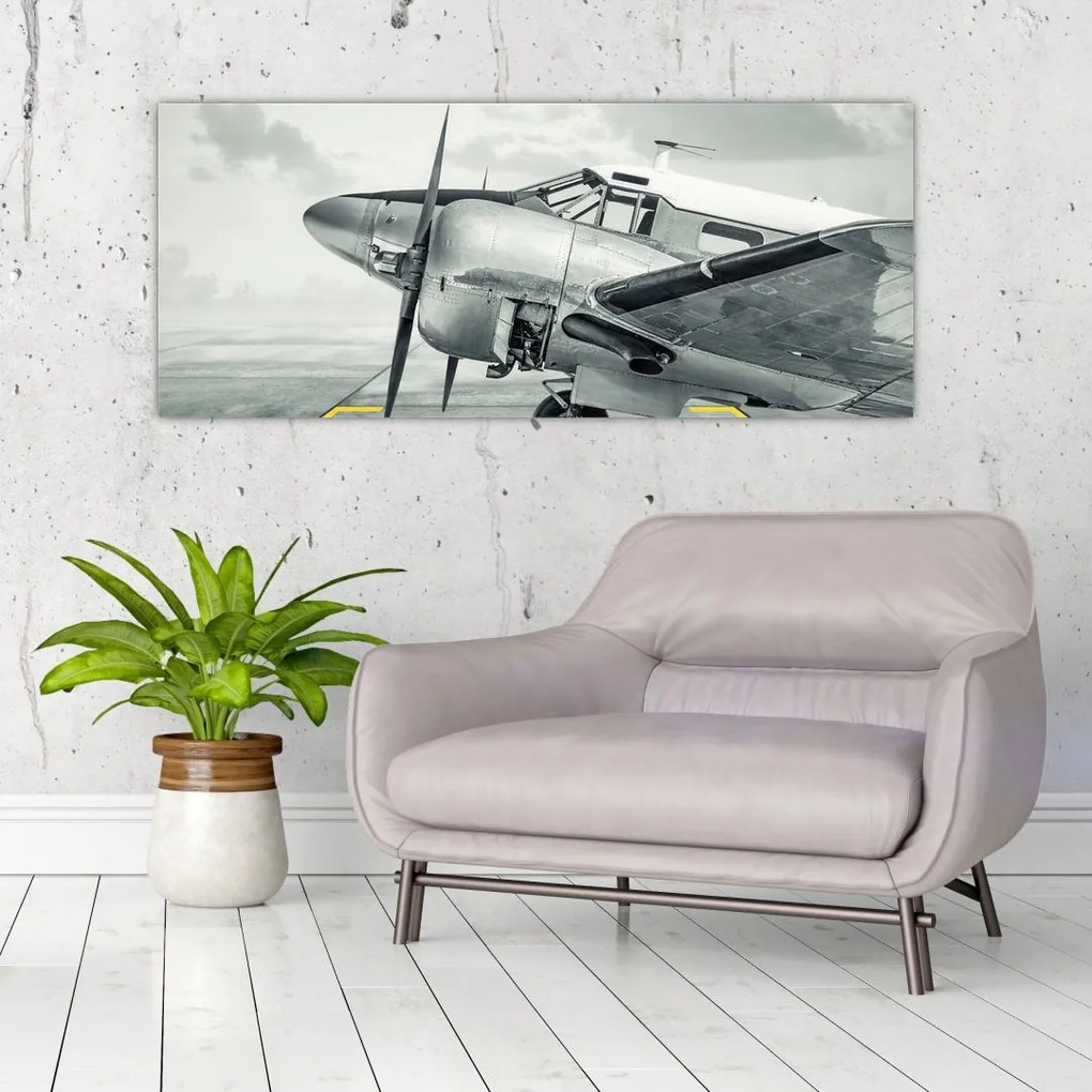 Tablou - Avion (120x50 cm)