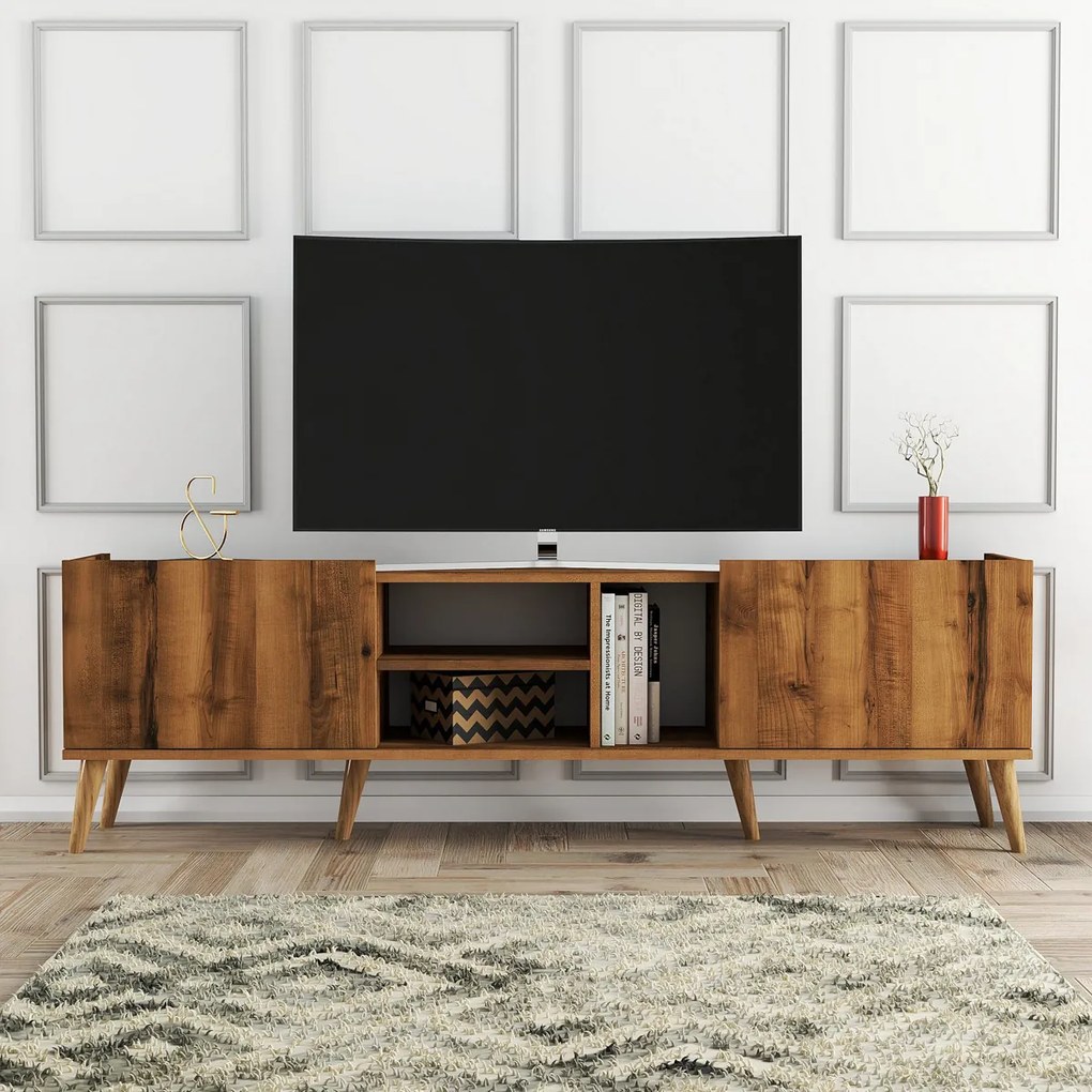 Masă TV Lotus Walnut