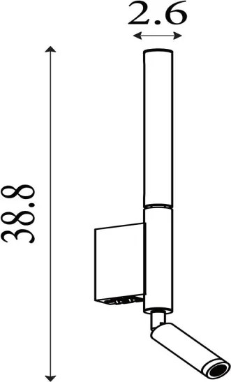 Spot LED ARCHITECT LED/7W/230V, negru - Searchlight 28127BK