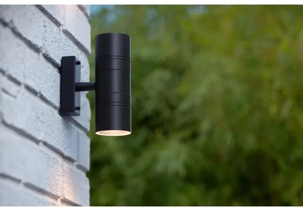 Lucide 14867/11/30 - Aplică perete exterior LED ARNE-LED 2xGU10/5W/230V