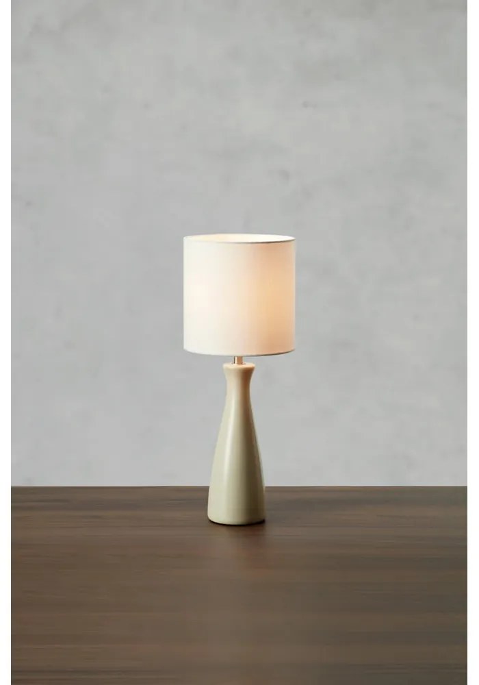 Veioză crem cu abajur textil (înălțime 42 cm) Birillo – Markslöjd