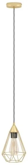 Lustră pe cablu TARBES 1xE27/60W/230V d. 17,5 cm Eglo 43681