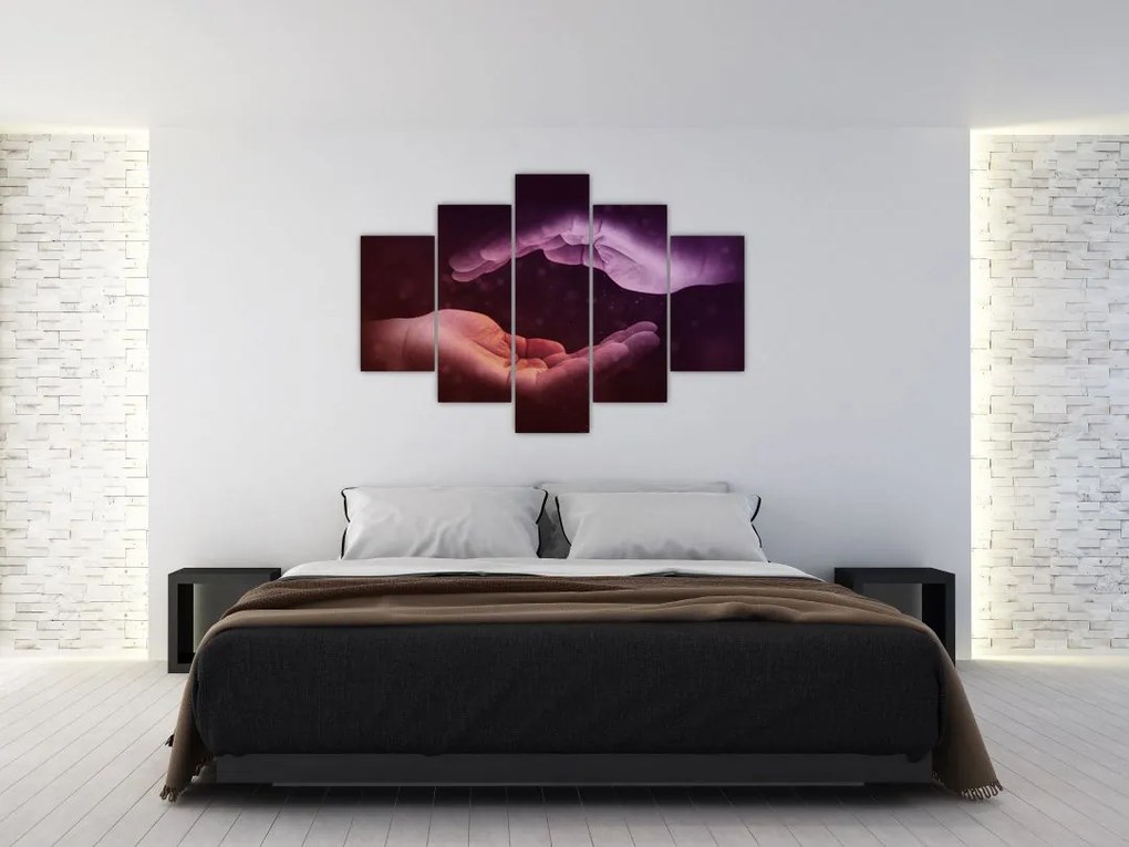 Tablou cu mâini (150x105 cm)