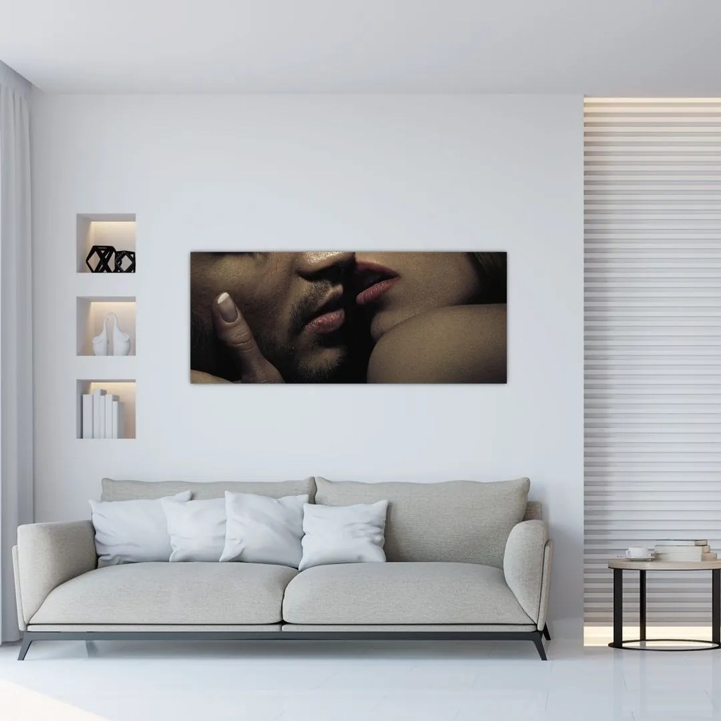 Tablou - Sărutul (120x50 cm)