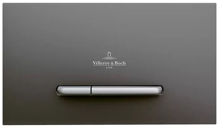 Clapeta de actionare, antracit mat, Villeroy  Boch ViConnect
