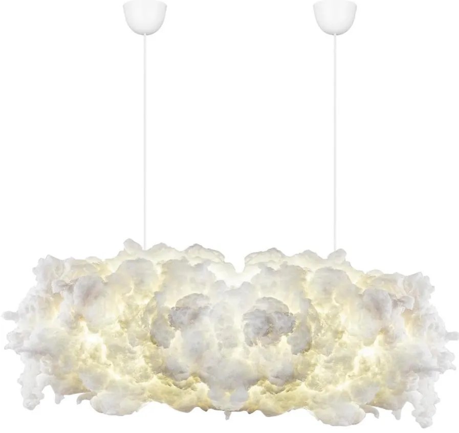 Candelabru pe cablu SERENE 2xE27/40W/230V, alb