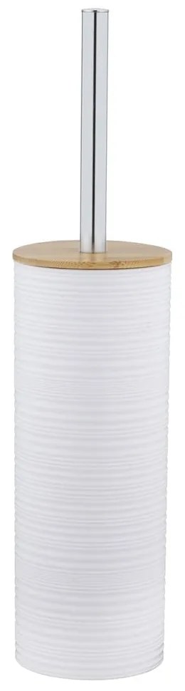 Perie de WC albă din plastic Lyon – Allstar