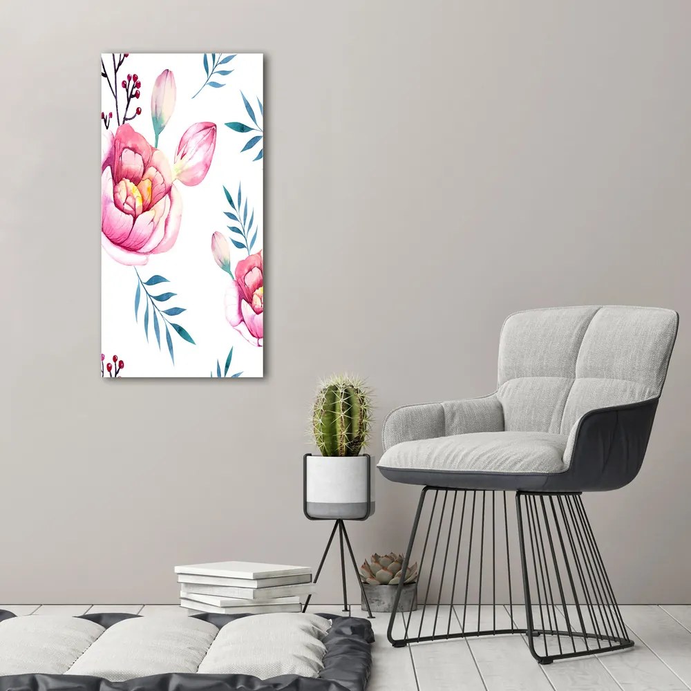 Tablou canvas Bujori