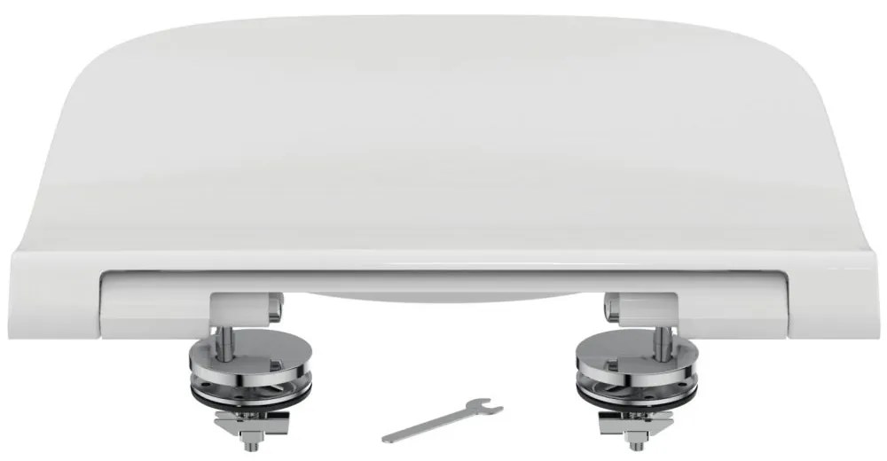 Capac WC, alb