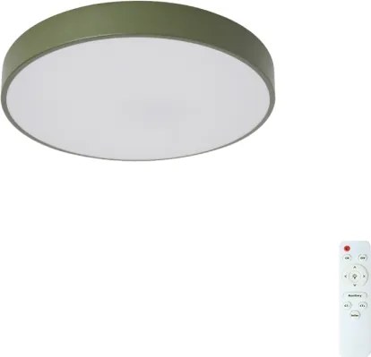 Brilagi - Plafonieră LED dimabilă POOL LED/36W/230V 3000-6000K 30 cm verde + telecomandă