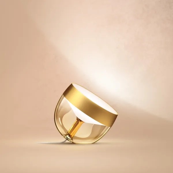 Philips Hue IRIS LED lampă de birou RGB dimabilă, 8,2W, 230V, aurie