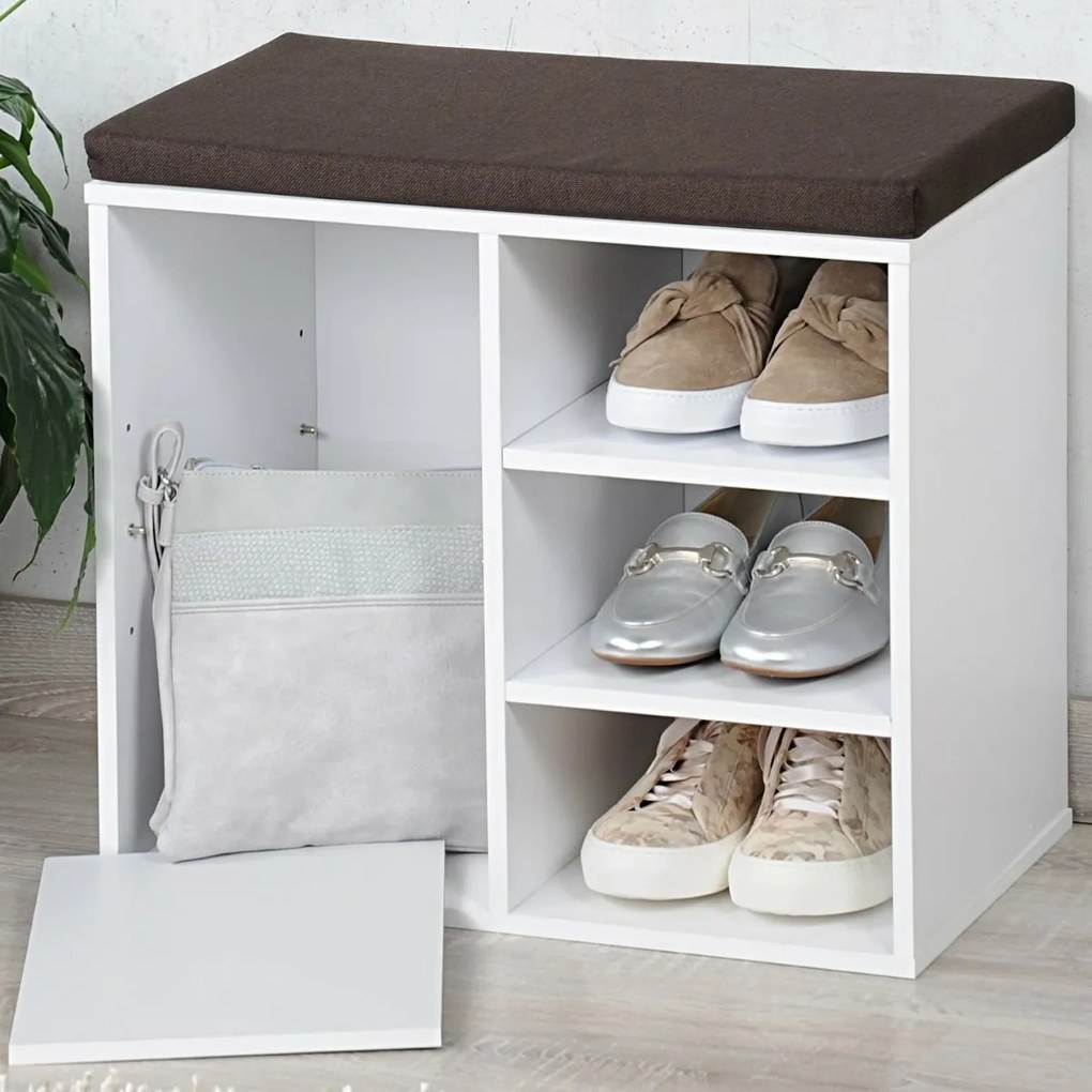 Kesper 15915 Botier cu scaun, alb, 51,5 x 48 x29,5 cm