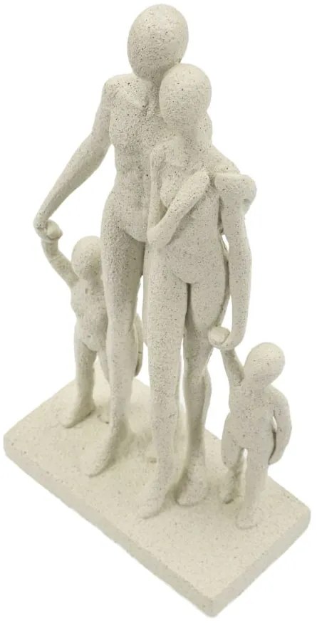 Mauro Ferretti Statuetă Familie Cm 16X8X30,3 | Aosom Romania