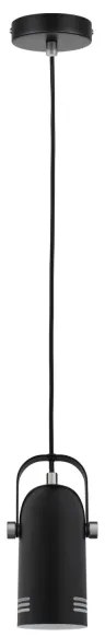 Paulmann LAVEA 79766 - Lustră suspendată pe cablu LED RGBW 1xE27/9W 230V, neagră