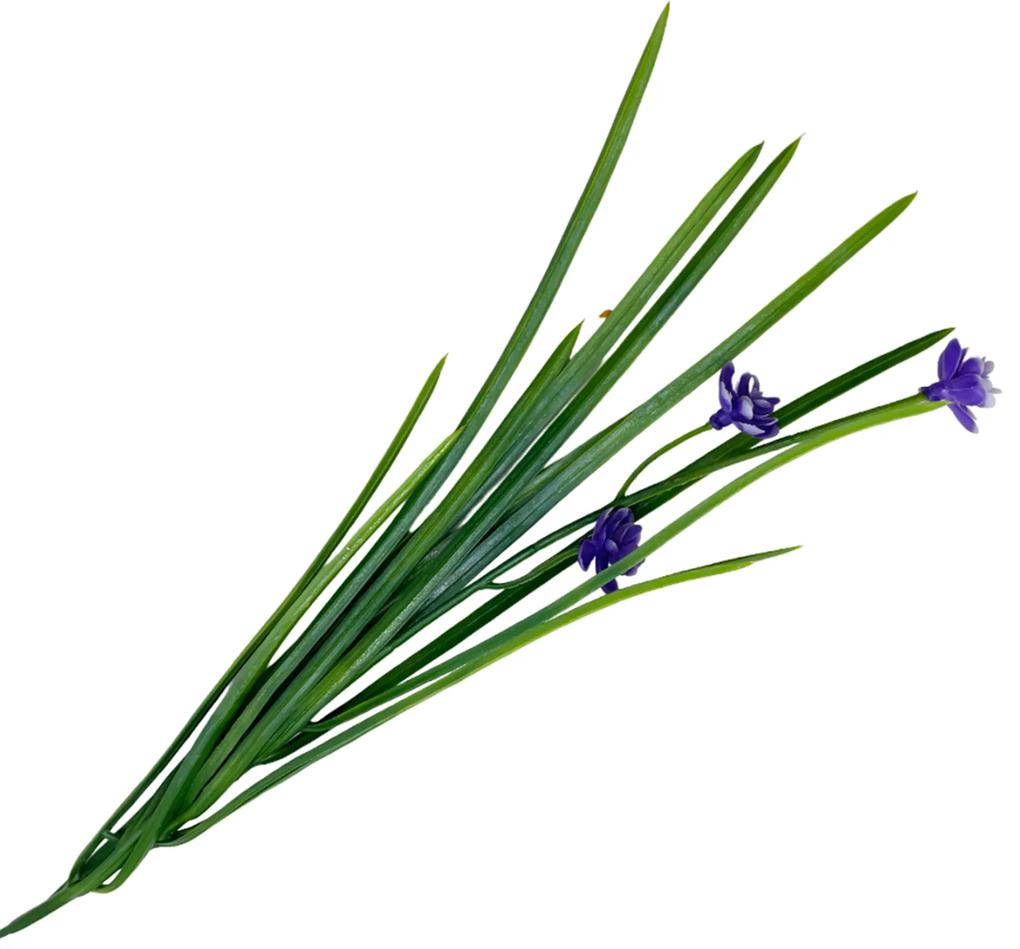 Flori de camp mov artificiale, Purple, 35cm