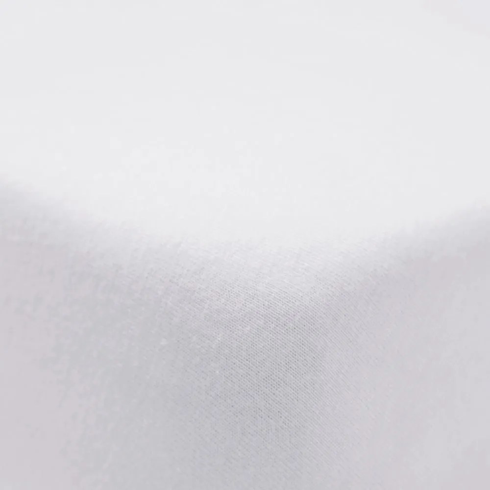 Cearceaf alb din flanelă cu elastic 150x200 cm Brushed – Catherine Lansfield