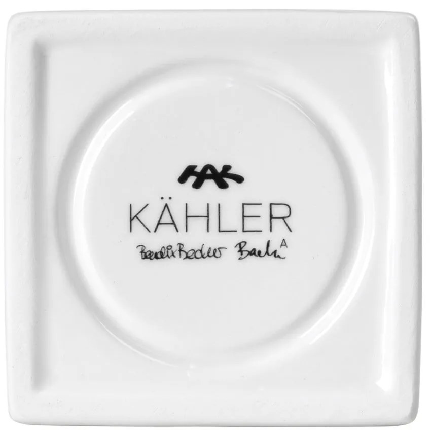 Sfeșnic din ceramică Kähler Design Urbania Lighthouse Classical, alb