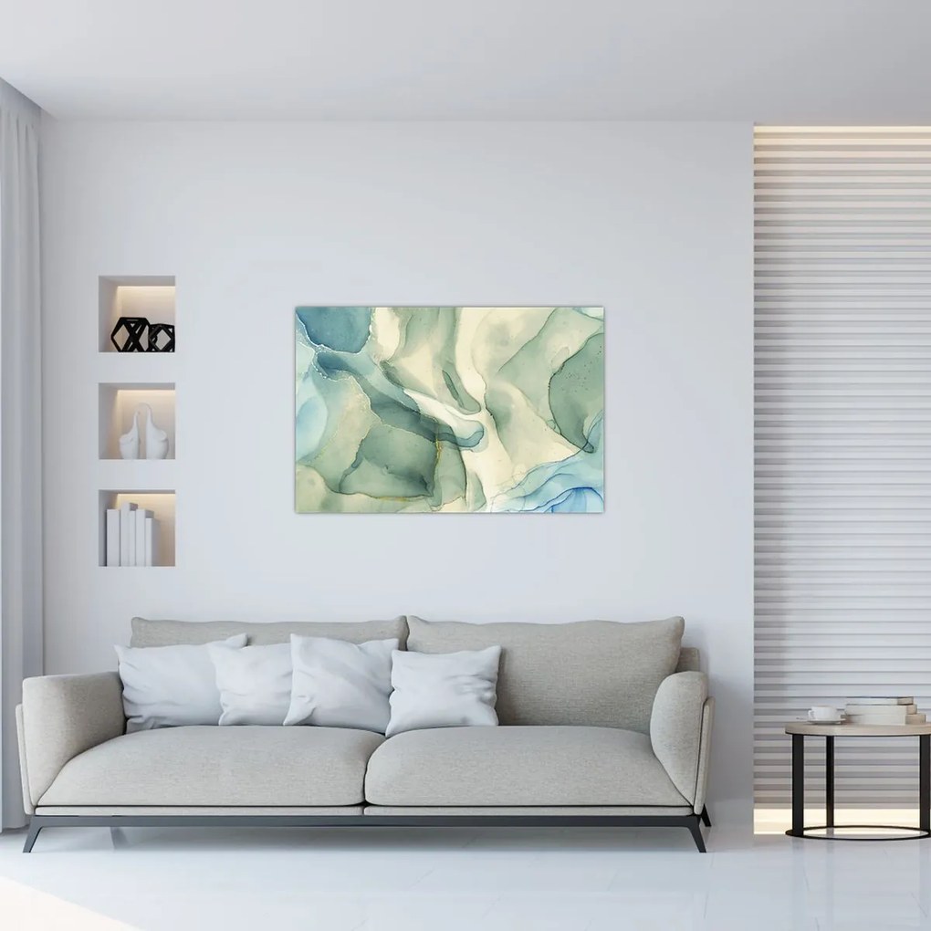 Tablou - Abstract cerneală 3 (90x60 cm)