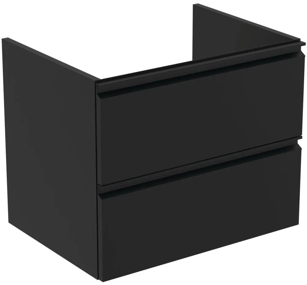 Dulap lavoar, 60x44x49 cm, negru Negru mat