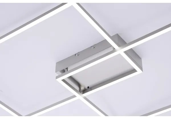 Plafonieră LED dimabilă IVEN 2xLED/20W/230V Leuchten Direkt 14017-55 + telecomandă