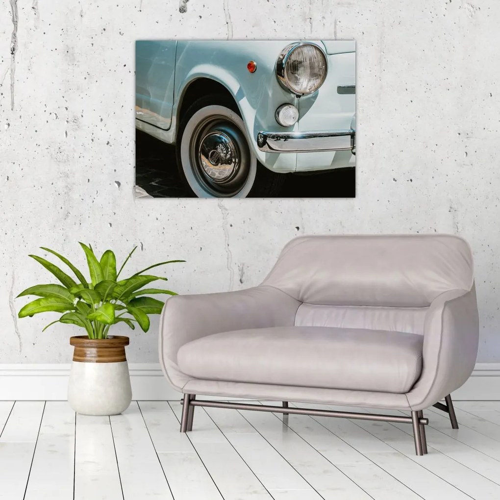 Tablou - mașina retro Fiat (70x50 cm)