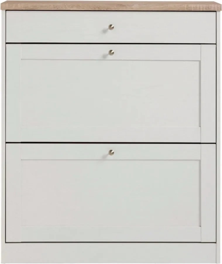 Pantofar Støraa Hector, 2 compartimente, alb