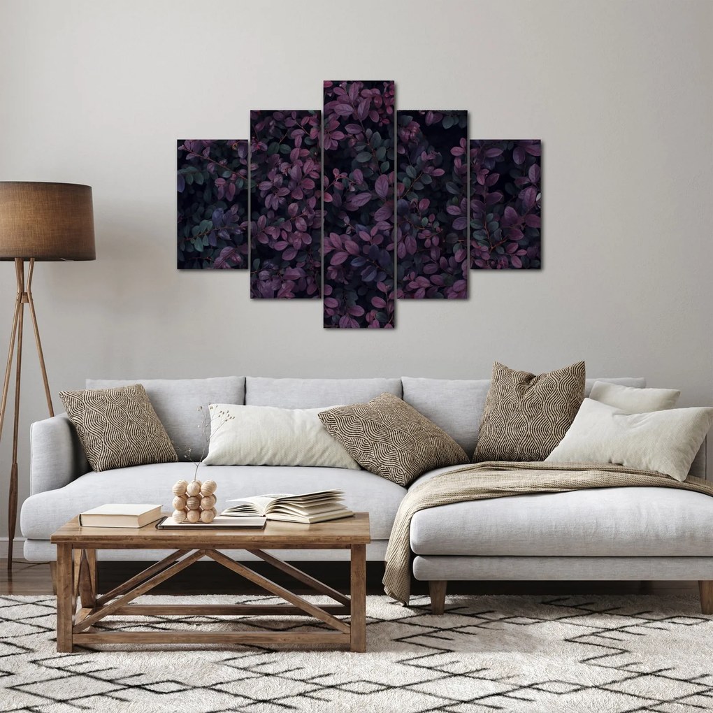 Tabou - Frunze roșu închis (150x105 cm)