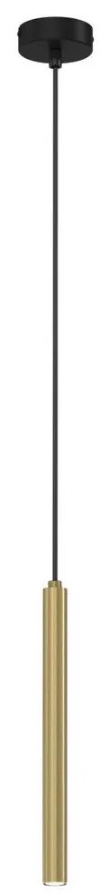 Lustră pe cablu YORU 1xG9/8W/230V 30 cm alamă