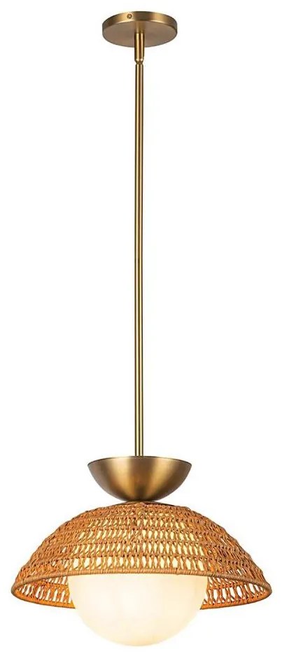 Alora Mood ALM-PERTH-P-GD - Lustră pe tijă PERTH, 1xE27/60W/230V, Ø 37,5 cm, aurie