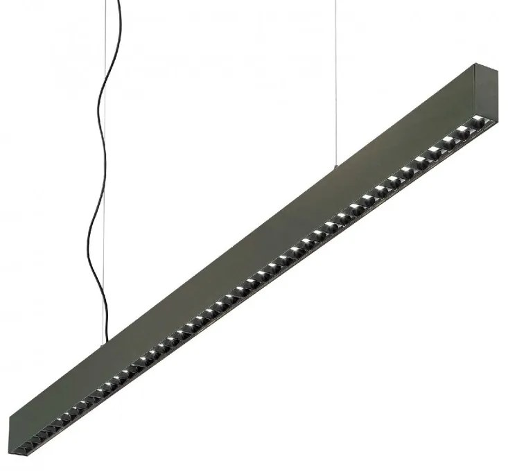 Lustra LED suspendata liniara OFFICE SP 3000K BK