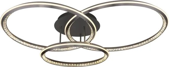 Globo 67329-72 - Plafonieră LED dimabilă ALAINA 72W/230V 2700-6000K 50x75 cm+telecomandă