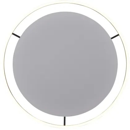 Leuchten Direkt 15392-13 - Plafonieră LED dimerizabilă RITUS 28W/230V neagră