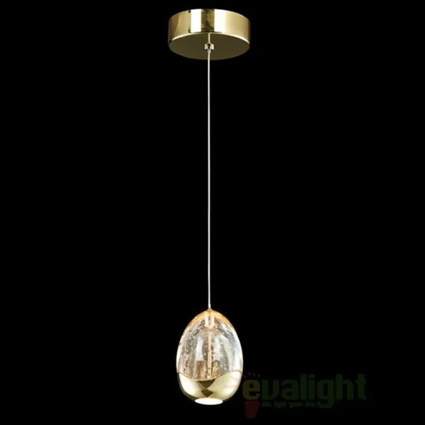 Pendul modern LED diametru 9cm ROCIO auriu 784347