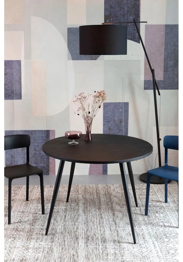 Masă de dining rotundă lemn masiv de tec ø 110 cm Mo – White Label