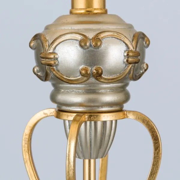 Lampadar Orion Stl 12-1097/1 TIZIA 1xE27/60W/230V alb/auriu/patină