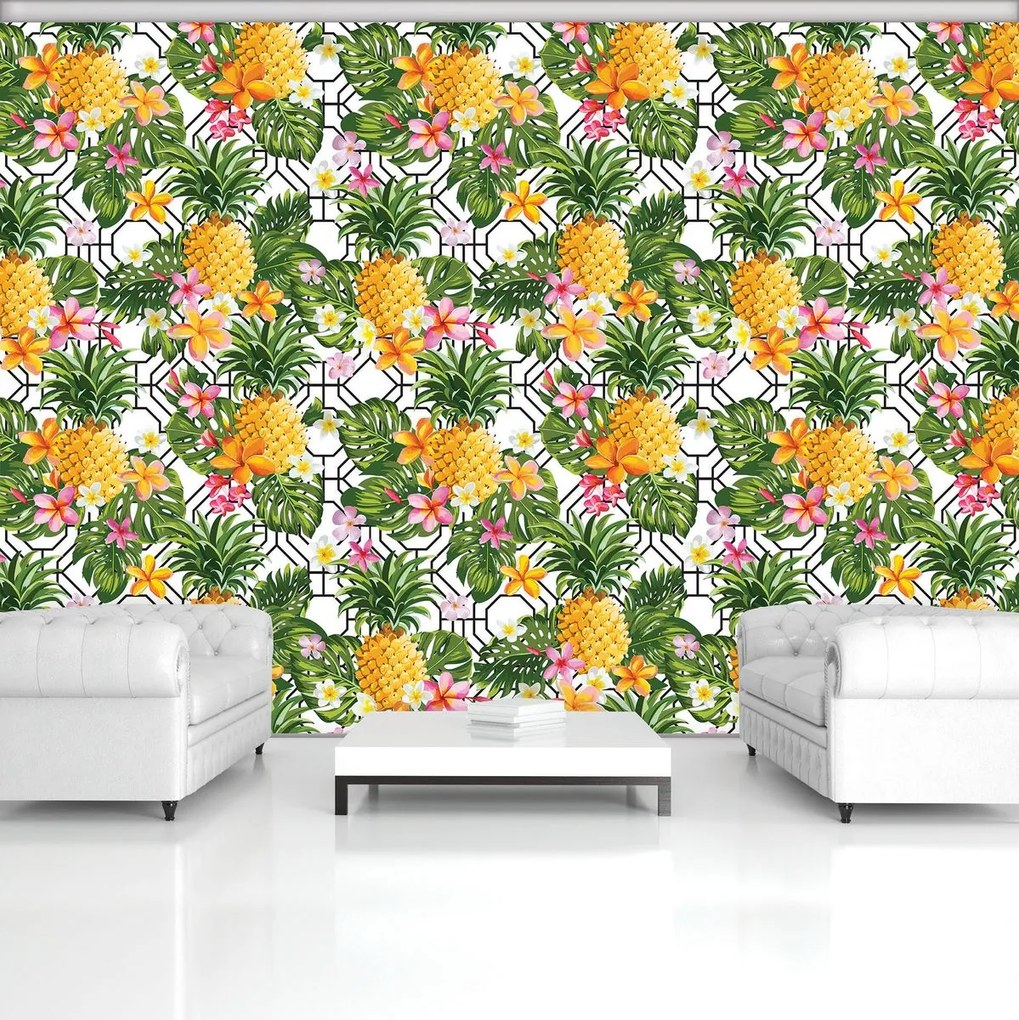 Fototapet - Ananas (254x184 cm)