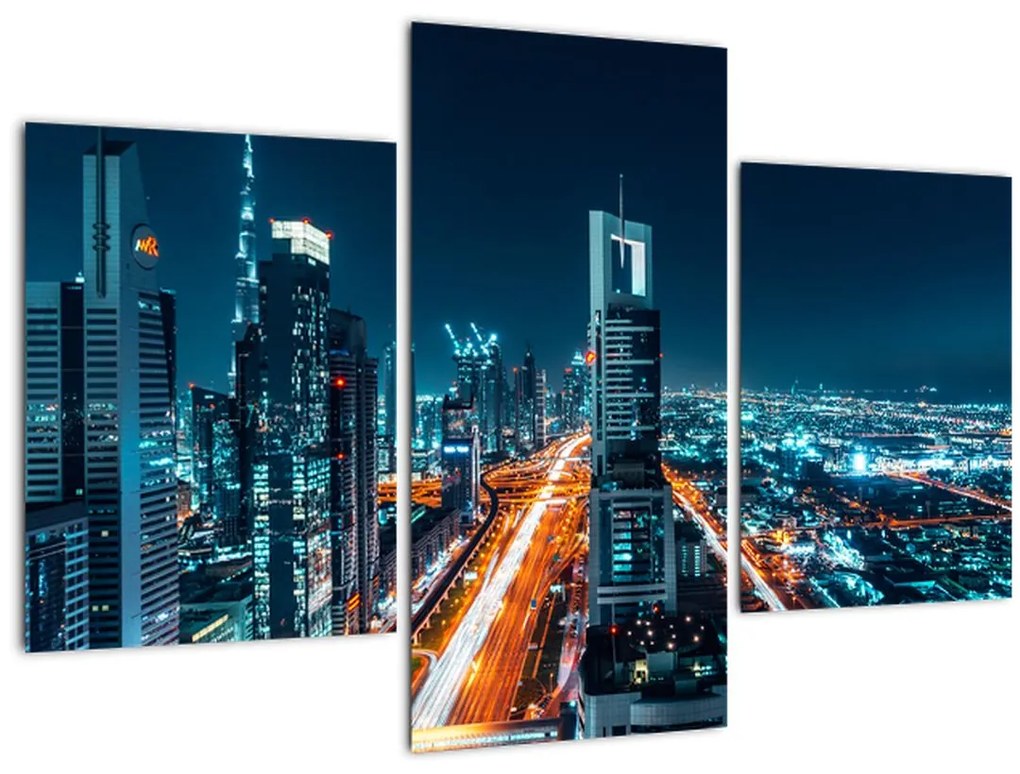 Tablou - Noaptea la Dubai (90x60 cm)